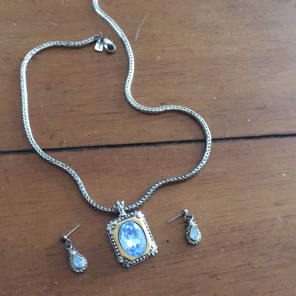 1928 necklace and earrings